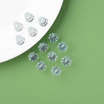 Transparent Acrylic Pendants MACR-S373-125-B06-1