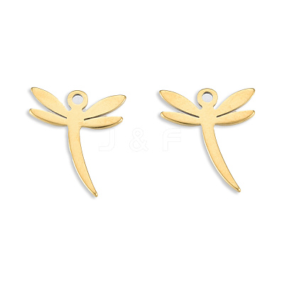 Ion Plating(IP) 201 Stainless Steel Charms STAS-N098-129LG-1