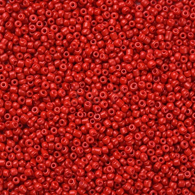 Baking Paint Glass Seed Beads SEED-S001-K20-1