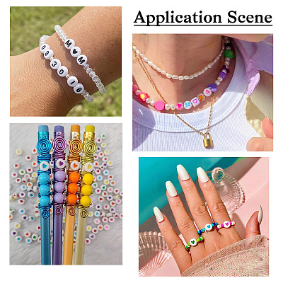 15 Styles Opaque Acrylic Beads MACR-TA0001-64-1