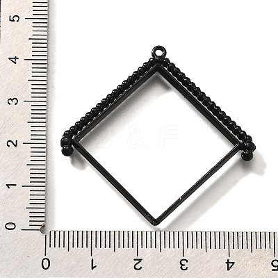 Alloy Open Back Bezel Pendants PALLOY-I223-08EB-1