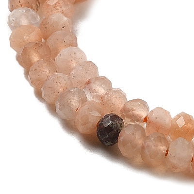 Natural Multi-Moonstone Beads Strands G-M426-A02-01-1