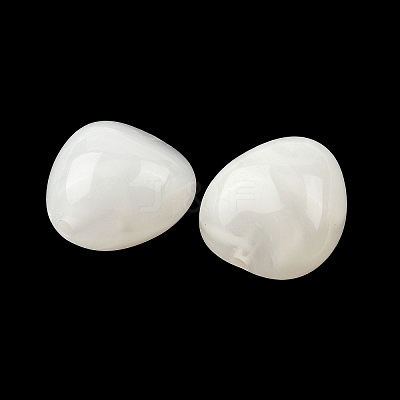 Opaque Acrylic Beads OACR-Z036-01B-06-1
