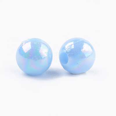 Opaque Acrylic Beads X-MACR-S296-90A-1