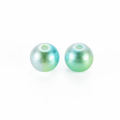 ABS Plastic Imitation Pearl Beads LS-OACR-T003-46-1