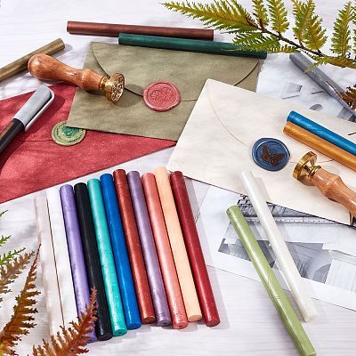 Sealing Wax Sticks DIY-WH0003-G35-1