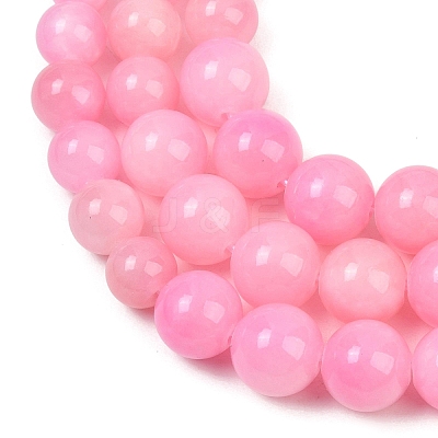 Natural Mashan Jade Graduated Beads Strands GG-CBA2AE1-A08-G-1