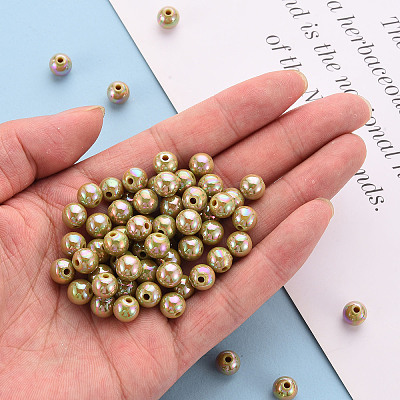 Opaque Acrylic Beads LS-MACR-S370-D8mm-29-1