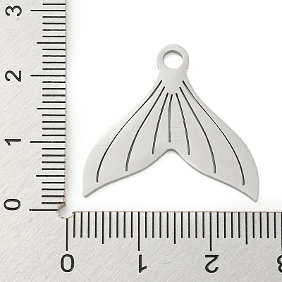 Non-Tarnish 304 Stainless Steel Pendants STAS-B056-10P-06-1