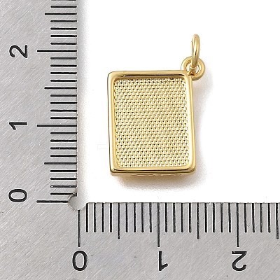 Brass Pendants KK-D431-037G-1