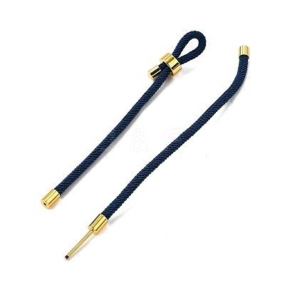 Braided Nylon Cord Bracelet Making MAK-A017-D03-20G-1