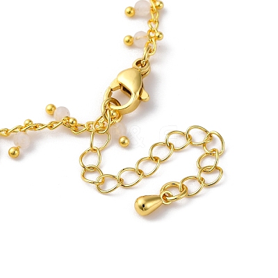 Brass Cable Chain Necklace Making KK-K337-12G-13-1