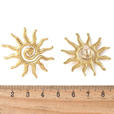 304 Stainless Steel Stud Earrings for Women EJEW-Z092-03G-01-1