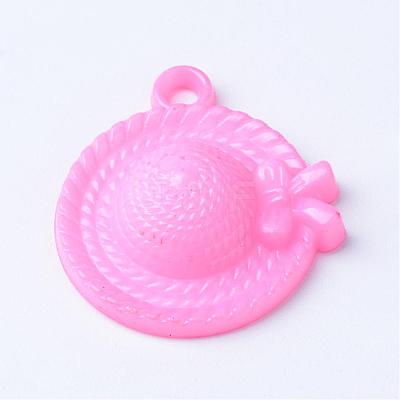 Opaque Acrylic Pendants SACR-S202-14-1