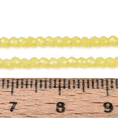 Imitation Jade Glass Beads Strands GLAA-T028-2mm-11J-1