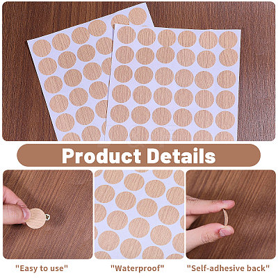 PVC Waterproof Stickers STIC-WH0003-24-1