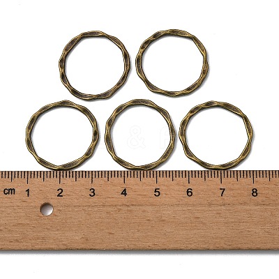 Tibetan Style Linking Rings LS-PALLOY-A017-AB-FF-1