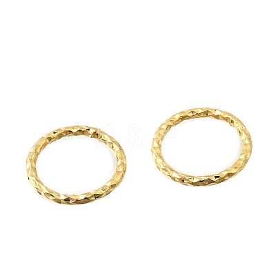 Brass Closed Jump Rings X-KK-B147-05C-G-1
