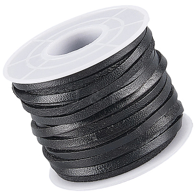 10 Yards Flat Leather Cords WL-CL0001-37A-1
