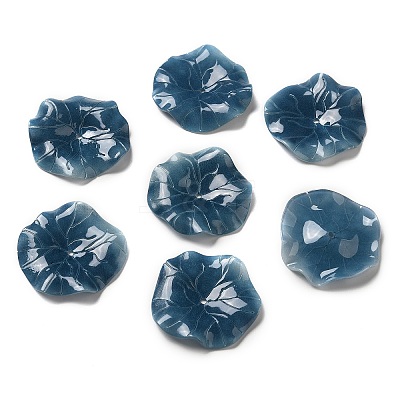Leaf Opaque Acrylic Beads SACR-C002-30-1