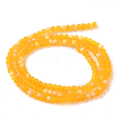 Imitation Jade Glass Beads Strands EGLA-YW0003-19A-04-1