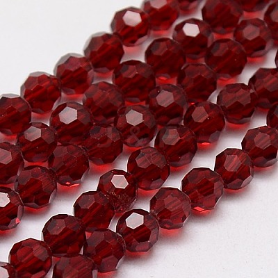 Glass Beads Strands EGLA-J042-8mm-20-1