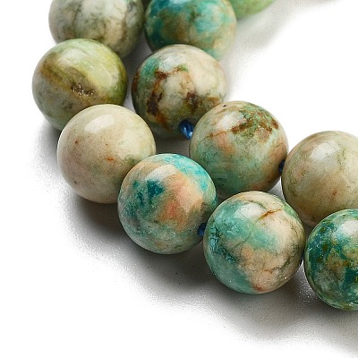 Natural Peruvian Turquoise(Jasper) Beads Strands G-Z062-A01-02-1