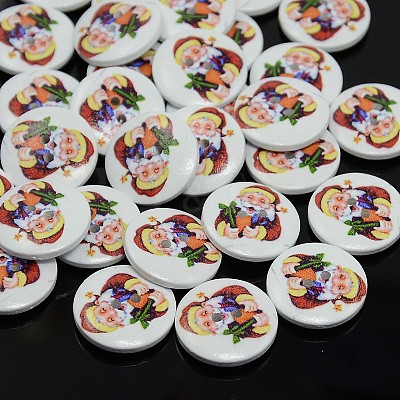 Holiday Buttons X-BUTT-P001-15mm-M-1