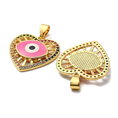 Real 18K Gold Plated Brass Pendants KK-L209-011G-03-1
