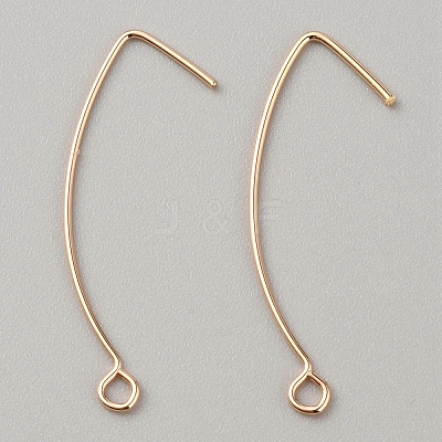 Brass Earring Hooks LS-KK-WH0044-141D-G-1