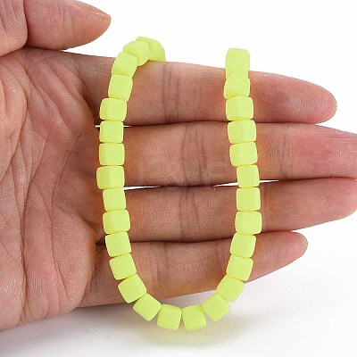 Handmade Polymer Clay Beads Strands X-CLAY-T020-09H-1