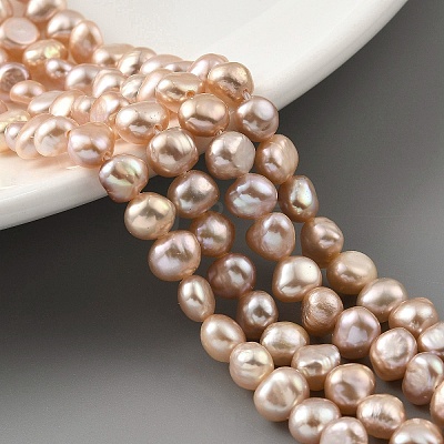 Natural Cultured Freshwater Pearl Beads Strands PEAR-A006-03F-X-1