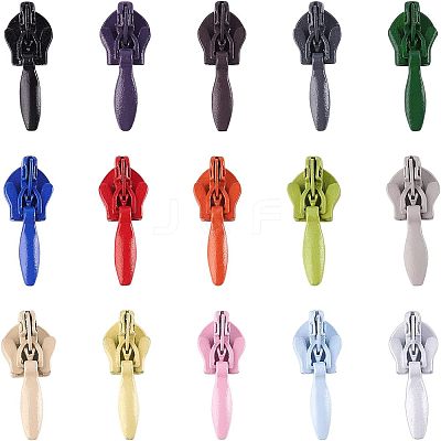 Iron Invisible Zipper Pull Slider Head IFIN-FG0001-01-1