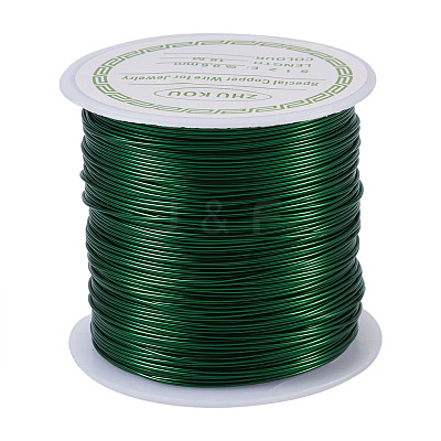 Round Copper Beading Wire for Jewelry Making YS-TAC0004-0.6mm-06-1