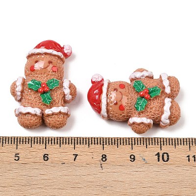 Christmas Opaque Resin Cabochons LS-CRES-Z015-01B-1