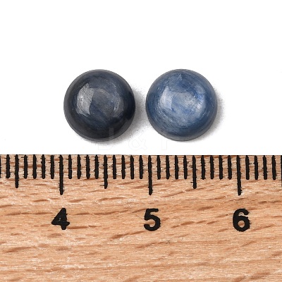 Natural Kyanite/Cyanite/Disthene Cabochons G-B146-03-8mm-1