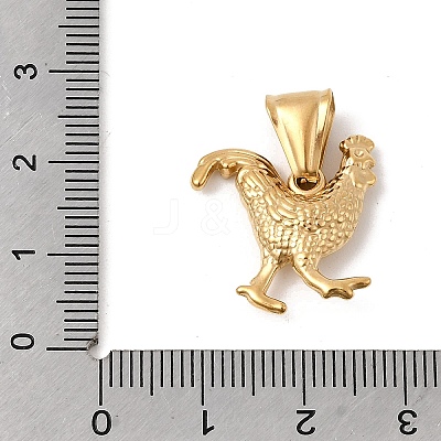 304 Stainless Steel Pendant Rhinestone Settings STAS-B167-14A-G-1