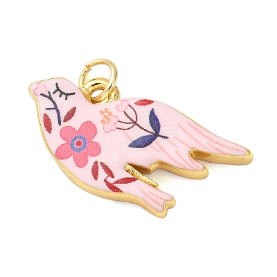 Printed Brass Pendants KK-CBA8989-02E-1