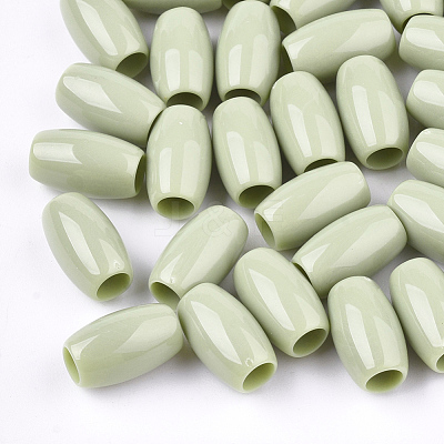 Acrylic European Beads SACR-T344-08C-1
