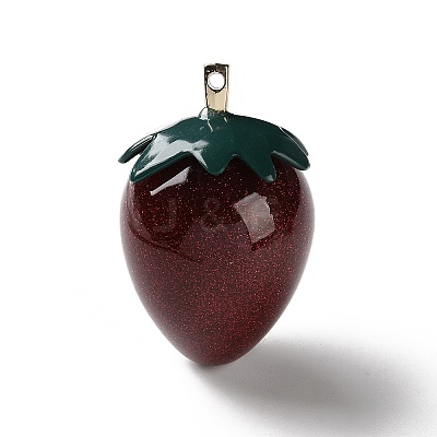 Alloy Resin Big Pendants LS-RESI-S022-01A-1