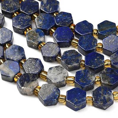 Natural Lapis Lazuli Beads Strands G-F833-B11-01-1