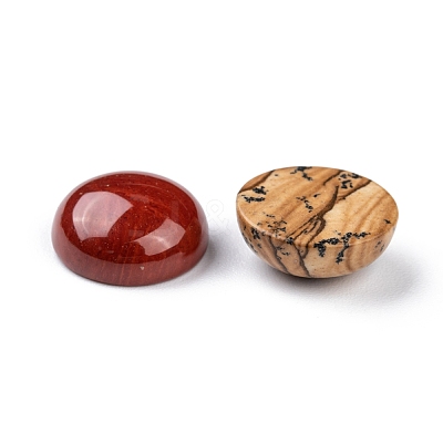 Natural Gemstone Cabochons X-G-H1596-FR-15mm-M-1