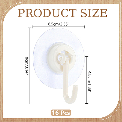16 Bags Acrylic Hook Hangers AJEW-WR0003-33-1
