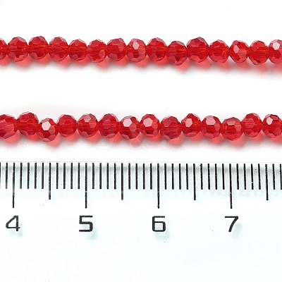Transparent Glass Beads Strands LS-EGLA-A035-T3mm-D07-1