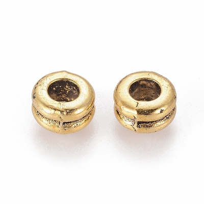 Tibetan Style Alloy Beads X-TIBEB-N005-034AG-RS-1