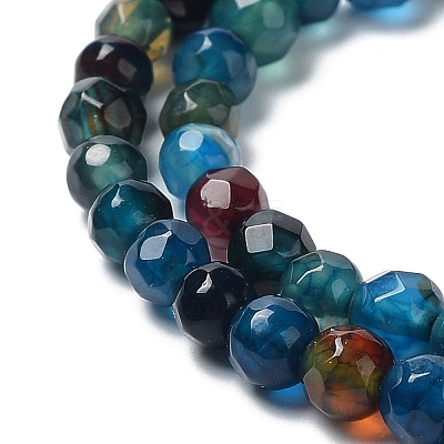 Natural Agate Beads Strands G-Q1000-02G-1