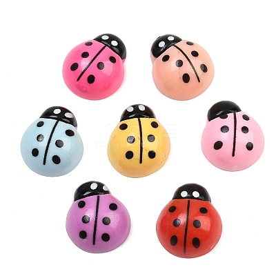 Resin Ladybug Miniature Figurines RE-CBA17C4-12-1