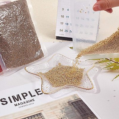 FGB 12/0 Round Glass Seed Beads SEED-OL0001-08A-02-1