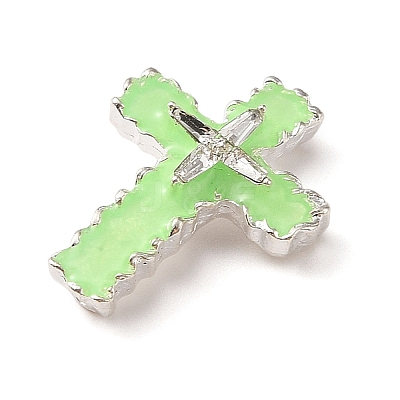 Luminous Alloy Resin Pendants RESI-D073-01E-1