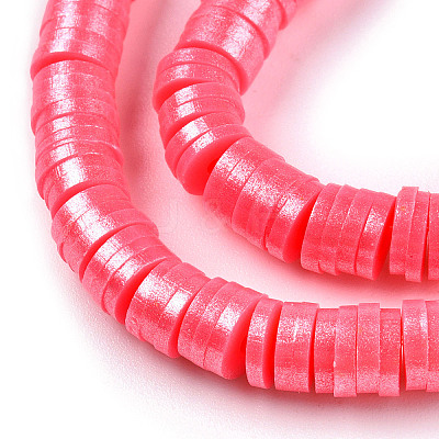 Handmade Polymer Clay Beads Strands CLAY-CJC0015-01C-1
